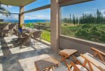 Looking seaward, guests are treated to sweeping ocean views of the island of Molokai and then all the way up the Kapalua coastline to the world-famous surf spot, Honolua Bay